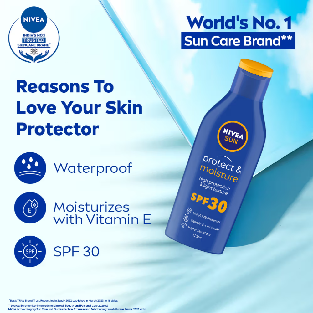 NIVEA Moisturising Sun Lotion SPF 30