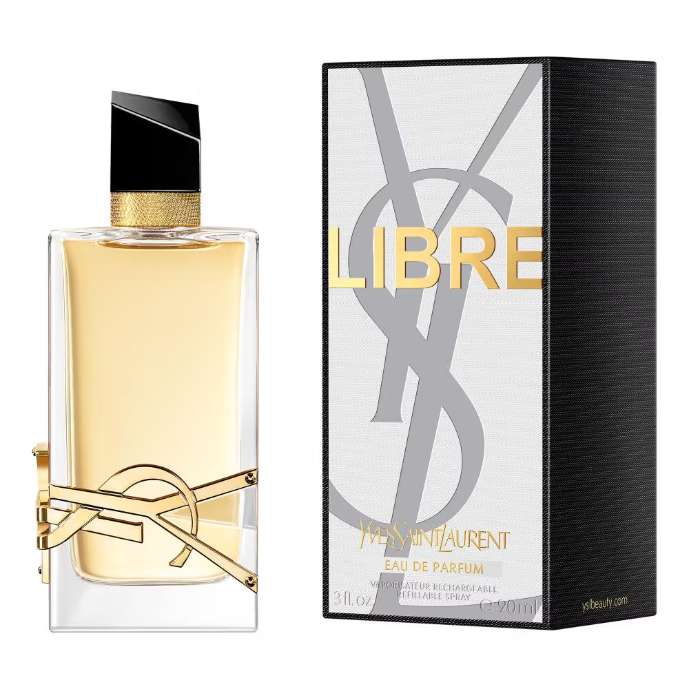 Yves Saint Laurent Libre Eau De Parfum With Lavender Essence, Orange Blossom, Musk & Warm Vanilla