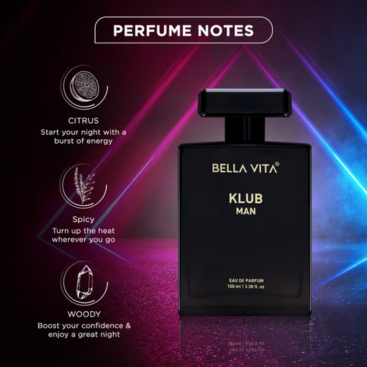 Bella Vita Organic Luxury KLUB Perfume For Him