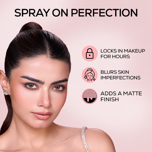 Renee Cosmetics Bollywood Filter Blurring Setting Spray for Face, Matte Finish, with Hyaluronic Acid