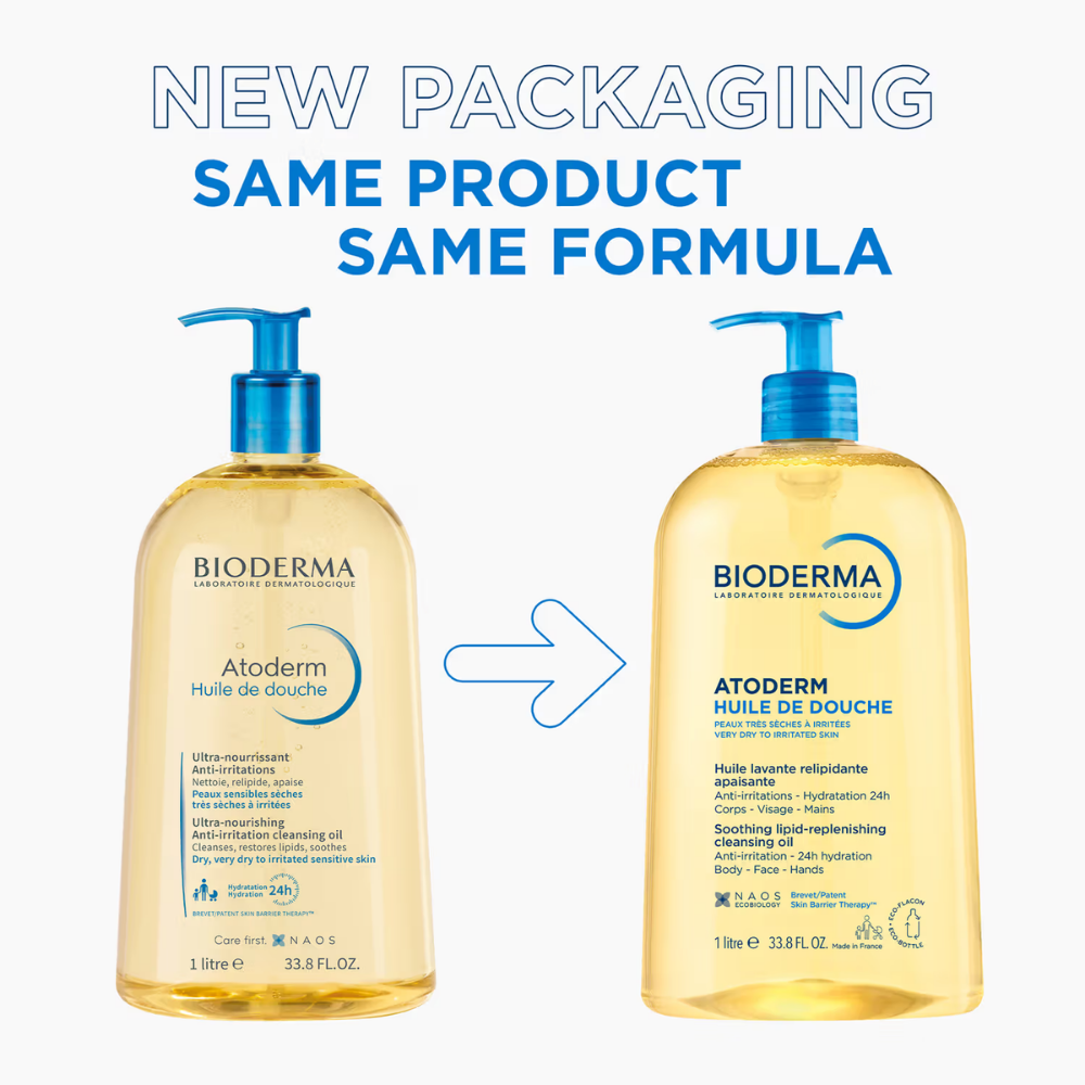 Bioderma Cleansing Oil - Atoderm Huile De Douche With Niacinamide