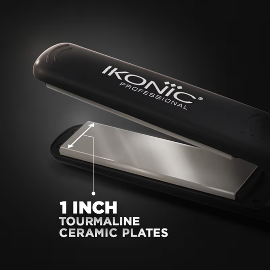 Ikonic Professional Pro Hair Straightener - Black
