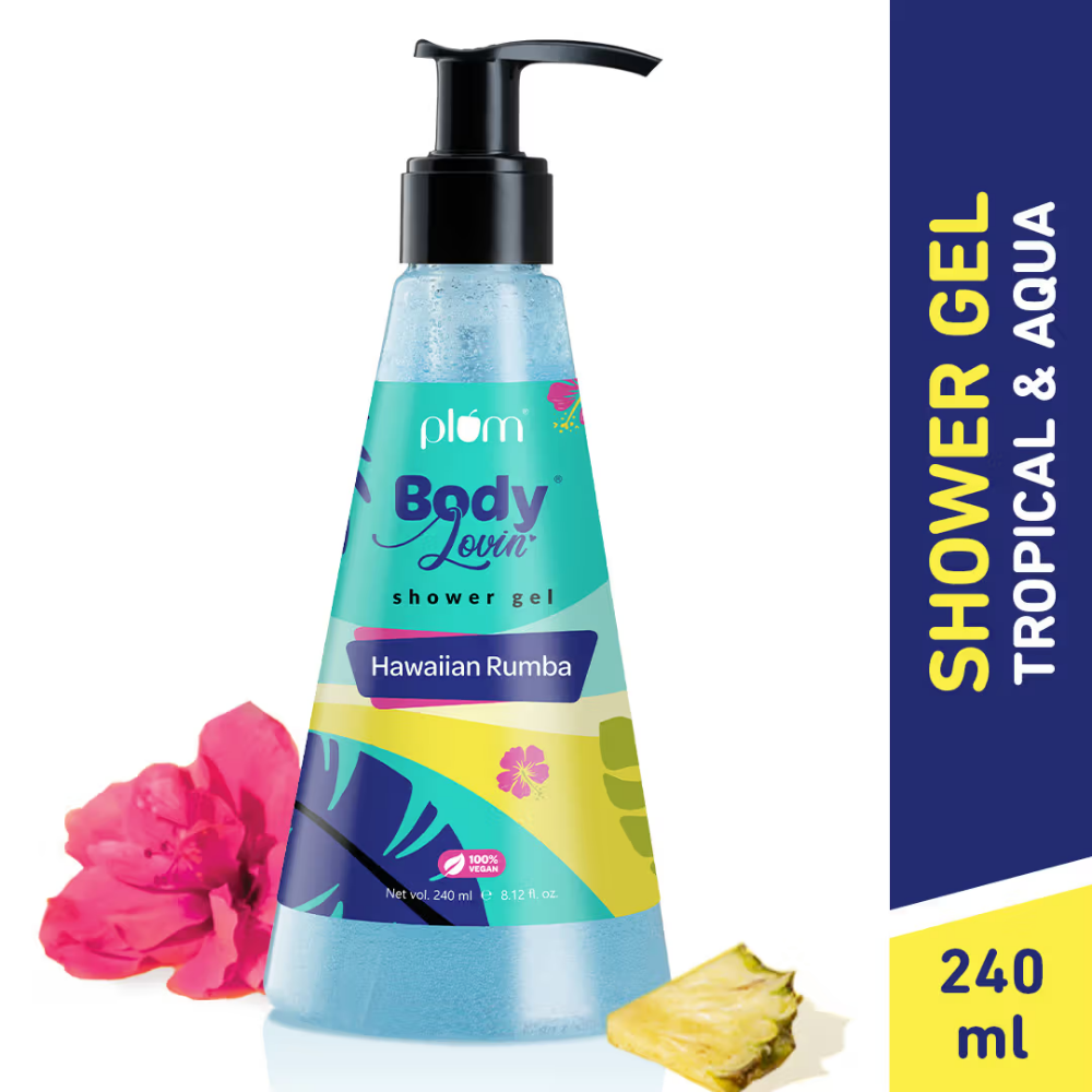 Plum BodyLovin Hawaiian Rumba Shower Gel - Fresh Beachy Body Wash