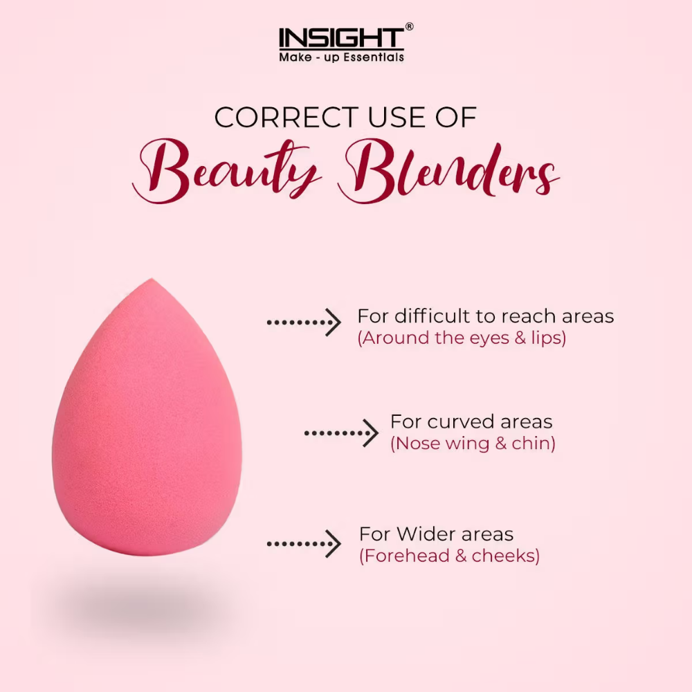Insight Cosmetics Beauty Blender Sponge Applicator - Pink