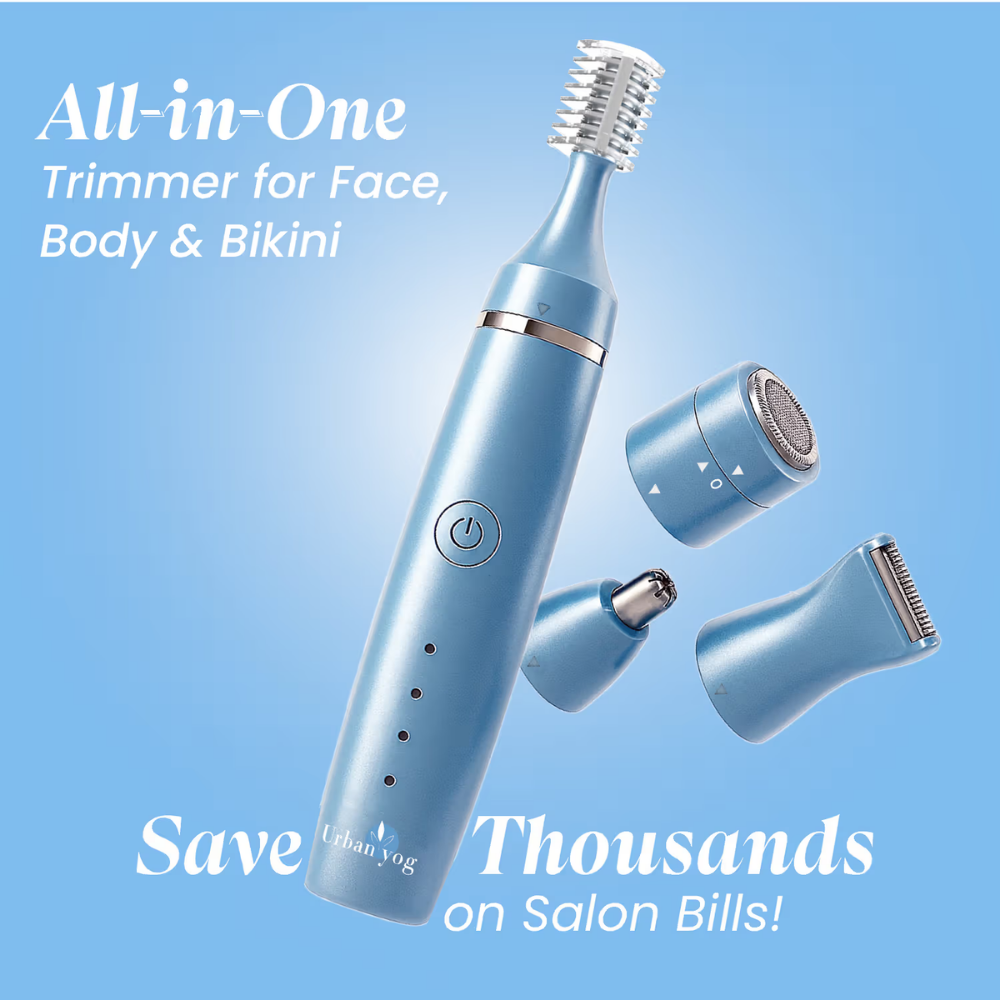 UrbanYog 7-In-1 Women Multipurpose Body, Face & Bikini Trimmer