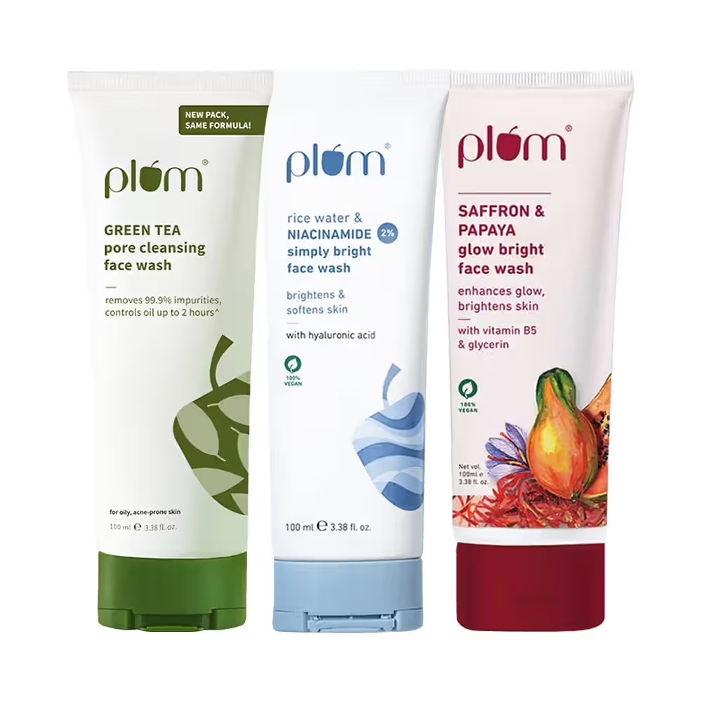 Plum Best-Selling Face Washes Combo