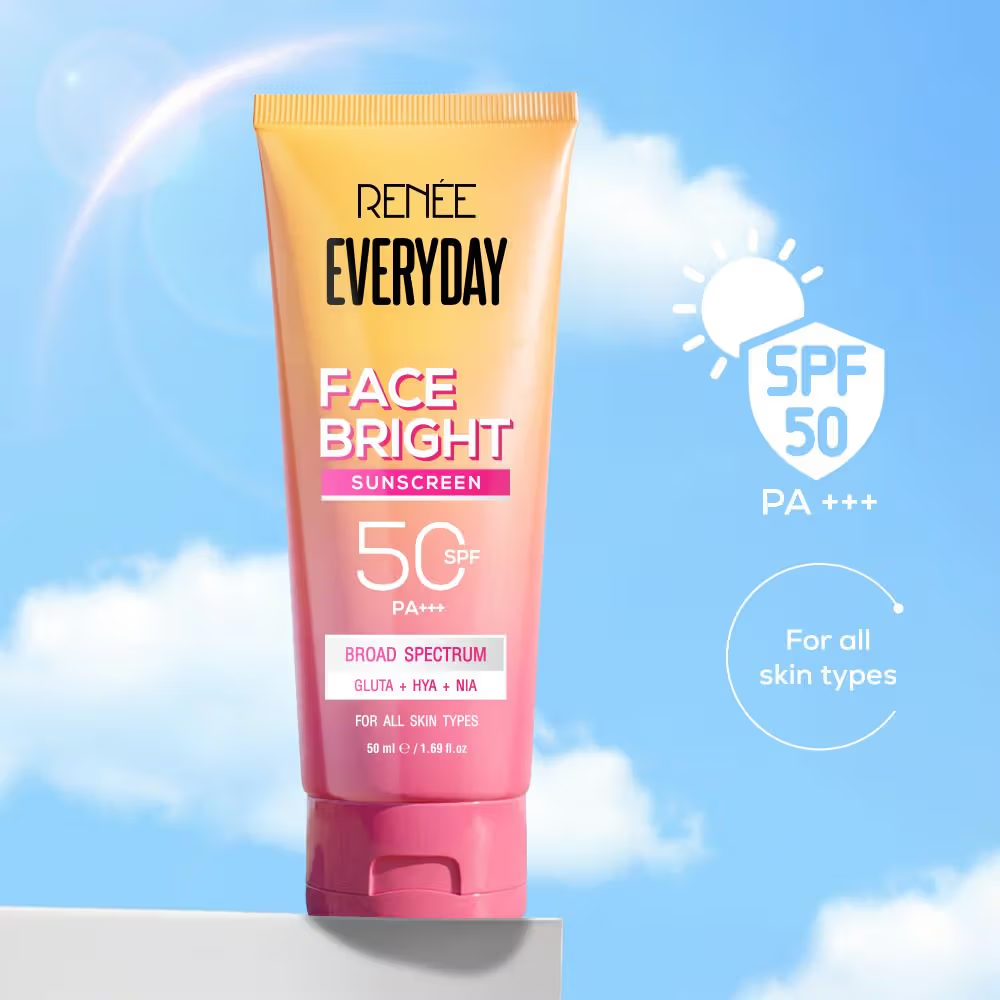 RENEE Everyday Face Bright Brightening Sunscreen In-Vivo Tested SPF 50 PA+++