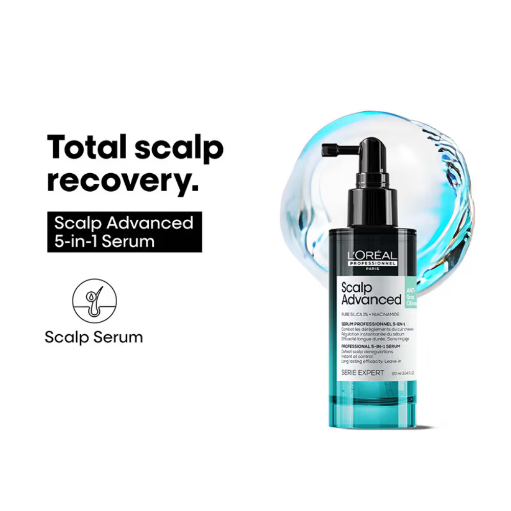L'Oréal Professionnel Scalp Advanced 5-in-1 Professional Leave-in Serum for Scalp Care