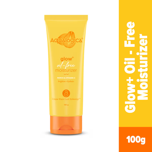 Aqualogica Glow+ Oil Free Moisturizer with Papaya & Vitamin C for Glowing Skin