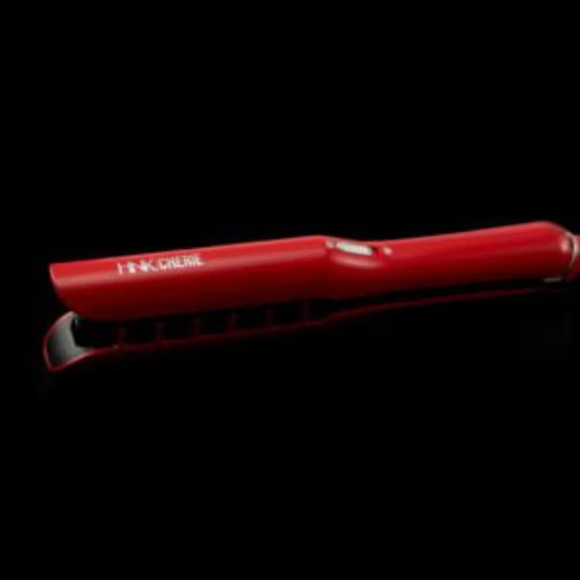 HNK Cherie Hair Crimper Black And Red Ceramic Coated Plates For Instant Volume And Shine