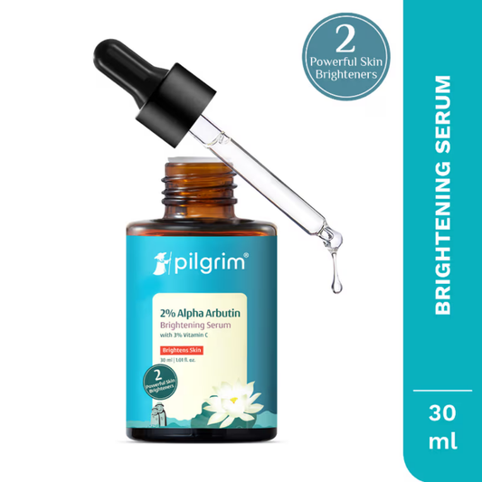 Pilgrim 2% Alpha Arbutin & 3% Vitamin C Brightening Serum (30ml)