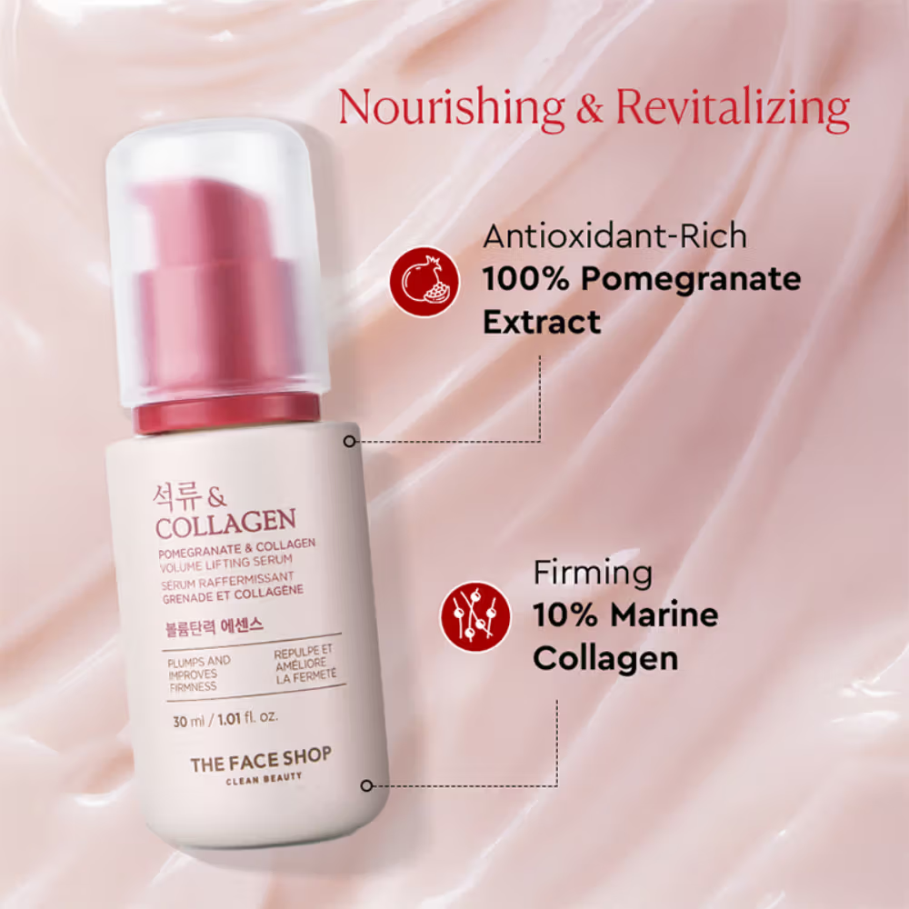 The Face Shop Pomegranate & Collagen Volume Lifting Serum