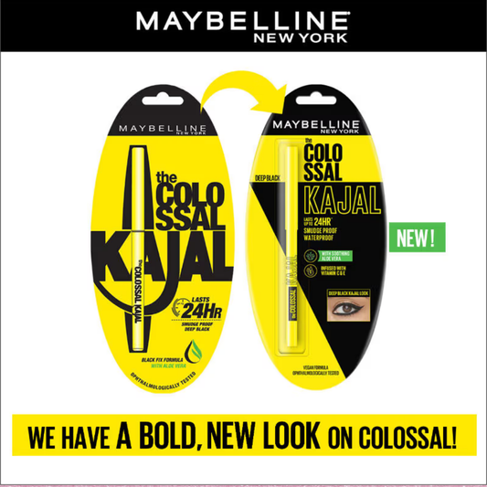 Maybelline New York The Colossal Kajal (Deep Black)