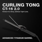 Ikonic Professional Curling Tong CT-16 Black 2.0