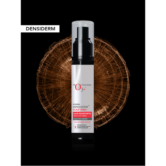 O3+ Women Densiderm Hair Growth Scalp Serum Spray For Anti Hair Loss With Ginseng