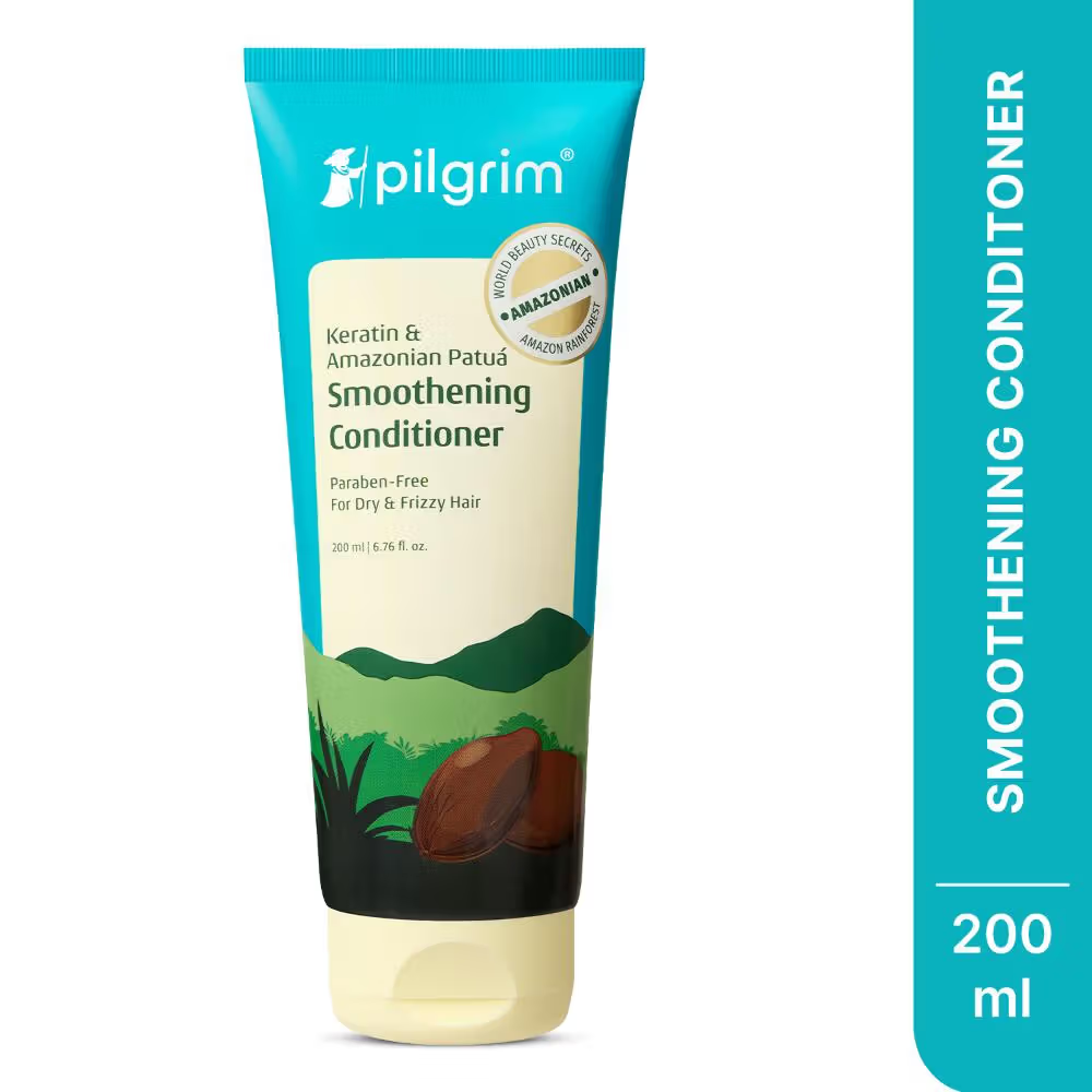 Pilgrim Patua & Keratin Hair Smoothing Conditioner for Dry & Frizzy Hair