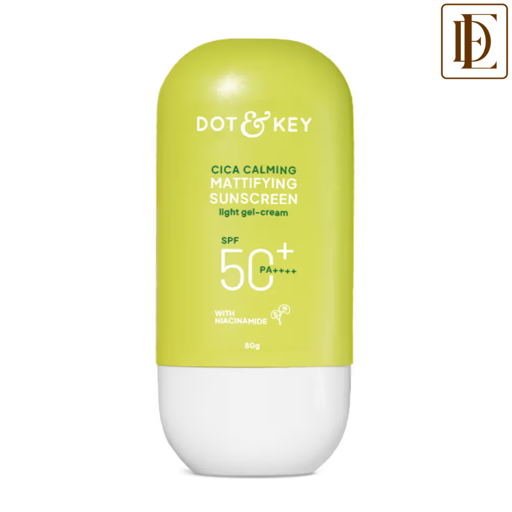 Dot & Key Cica Calming Mattifying Sunscreen In-Vivo Tested SPF 50+ PA++++, With Niacinamide