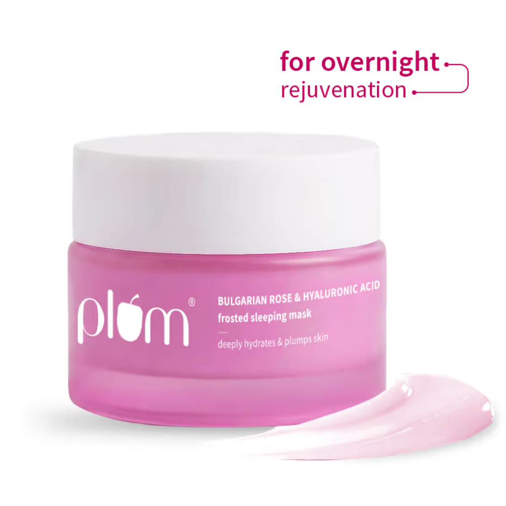 Plum Bulgarian Rose & Hyaluronic Acid Frosted Sleeping Mask