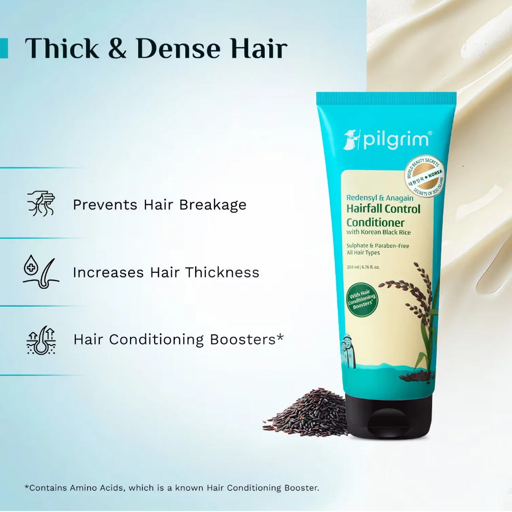 Pilgrim Redensyl & Anagain Hairfall Control Conditioner