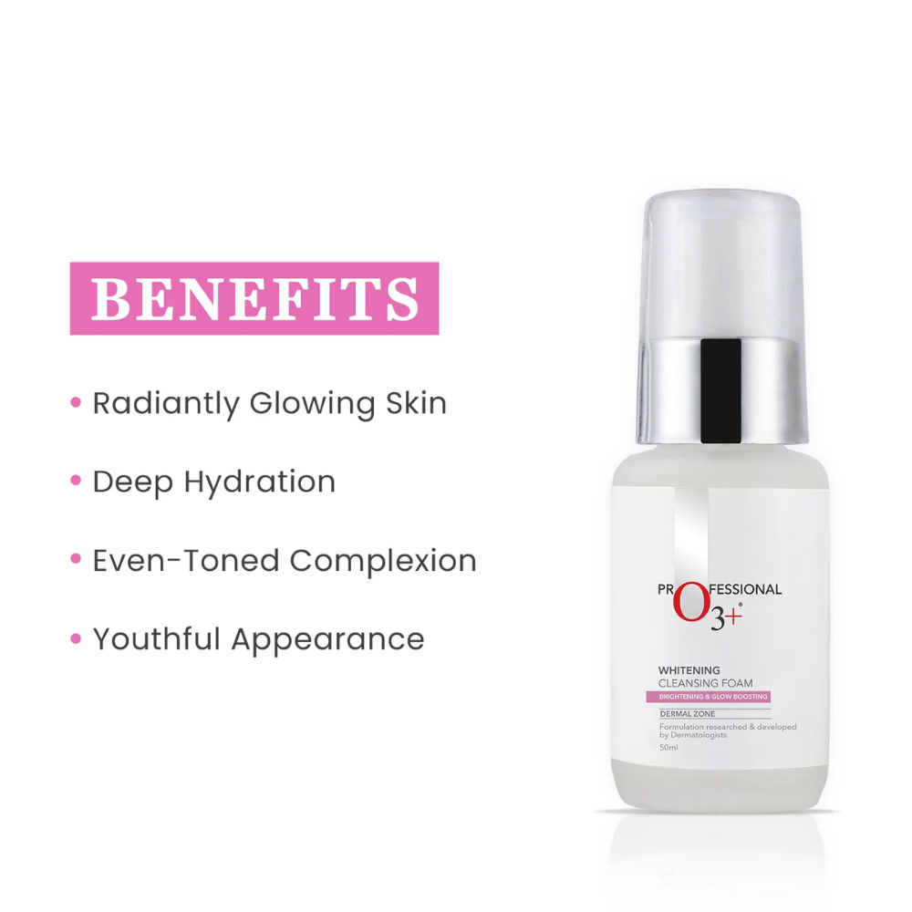 O3+ Whitening Cleansing Foam Brightening & Whitening