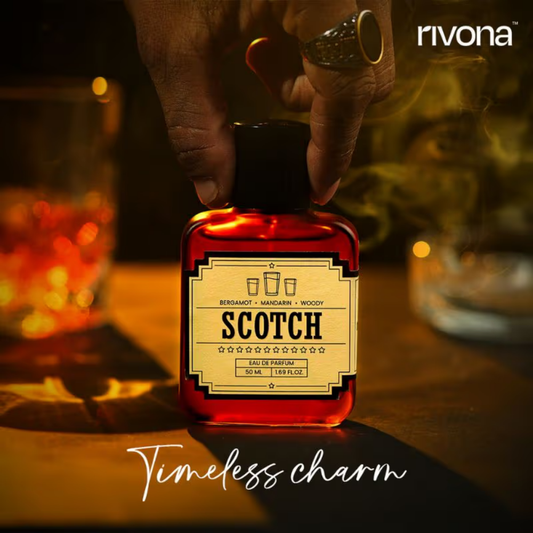Rivona Naturals Scotch Eau De Parfum For Long Lasting Everyday Fragrance