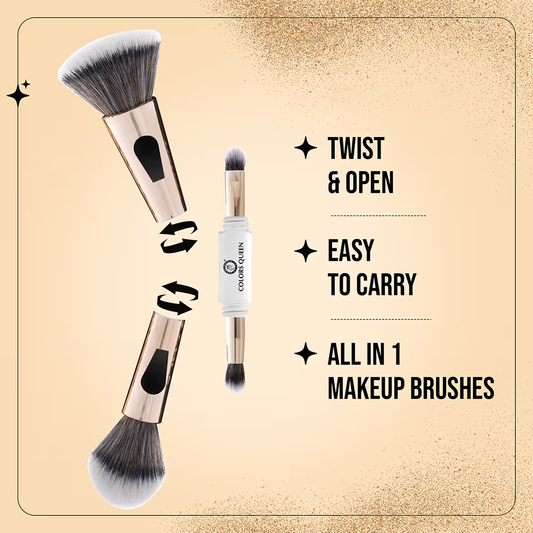 Colors Queen 4 In 1 Multi Functional Brush Set - BR-04