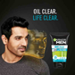Garnier Men Oil Clear Clay D - Tox Facewash