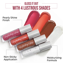 Insight Cosmetics Hydrating Gloss, Non Sticky, Ultra Shiny Lips