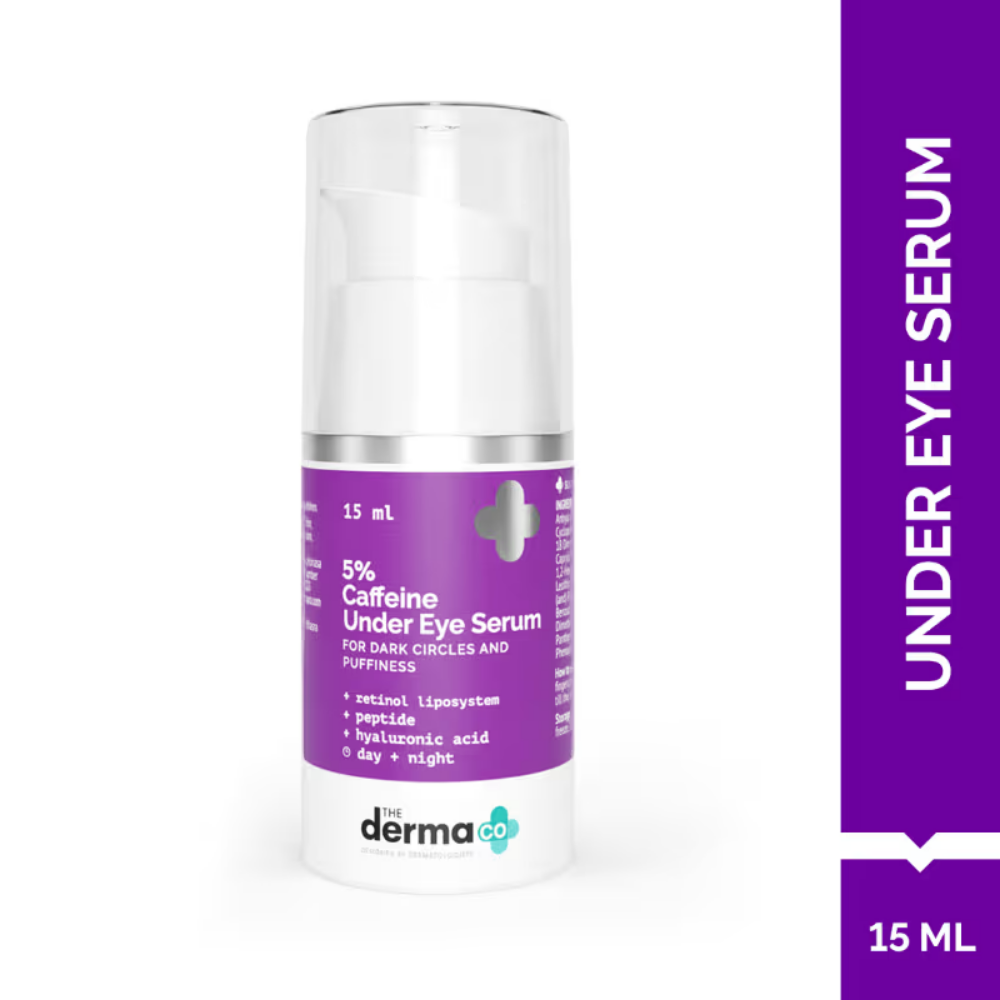 The Derma Co 5% Caffeine Under Eye Serum For Dark Circles & Puffiness