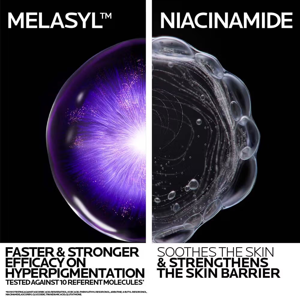 La Roche-Posay Skin Brightening Combo, Mela B3 Serum + Anthelios Anti-Dark Spots Sunscreen