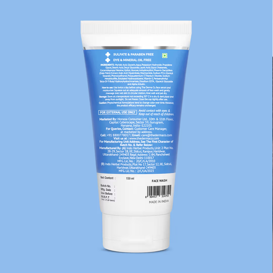 The Derma Co 1% Kojic Acid Face Wash with Niacinamide For Dark Spots & Pigmentation