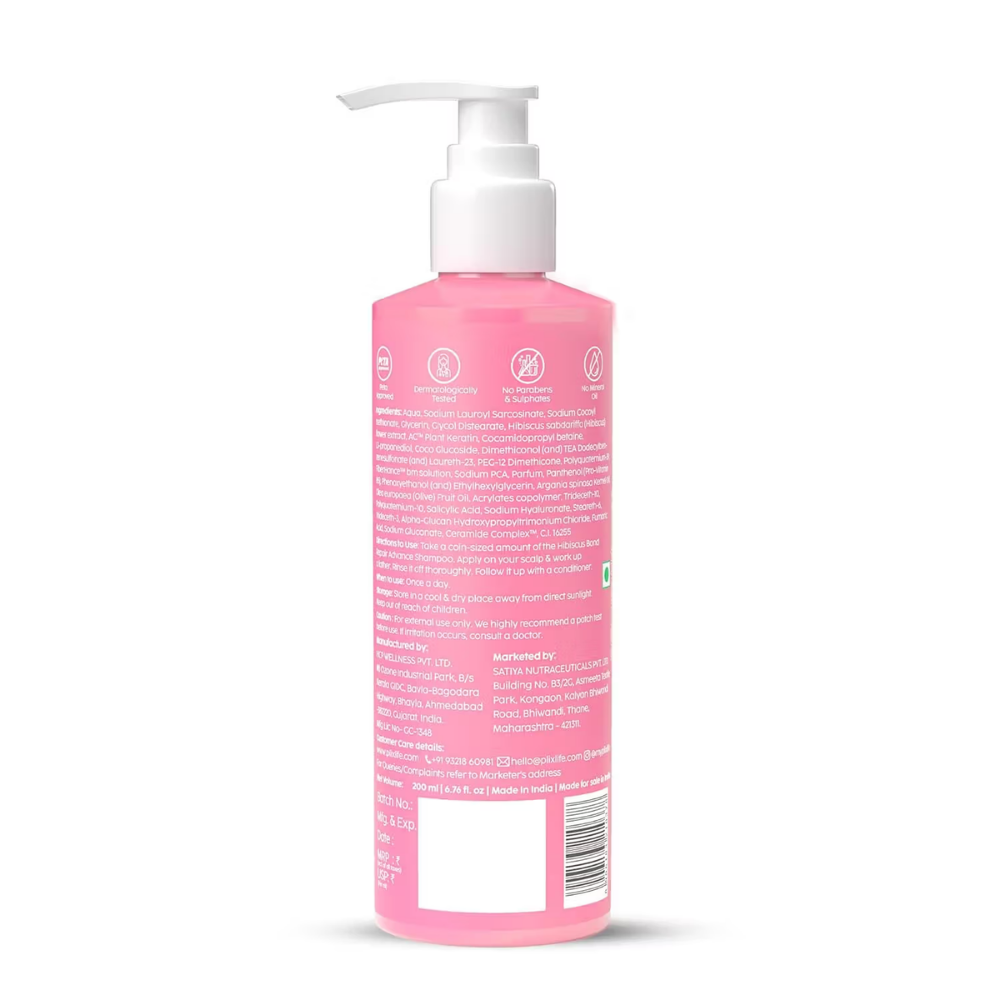 Plix Hibiscus Bond Repair Advanced Shampoo