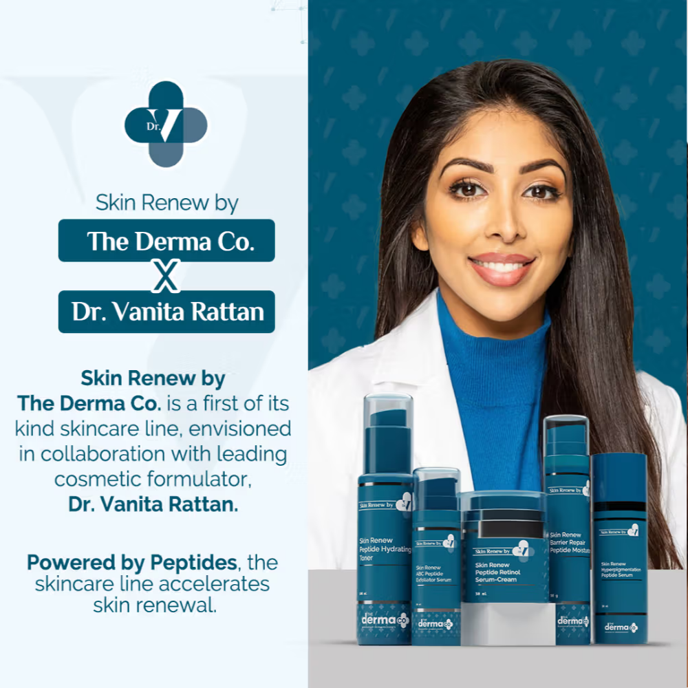 The Derma Co X Dr. V Skin Renew Hyperpigmentation Peptide Serum