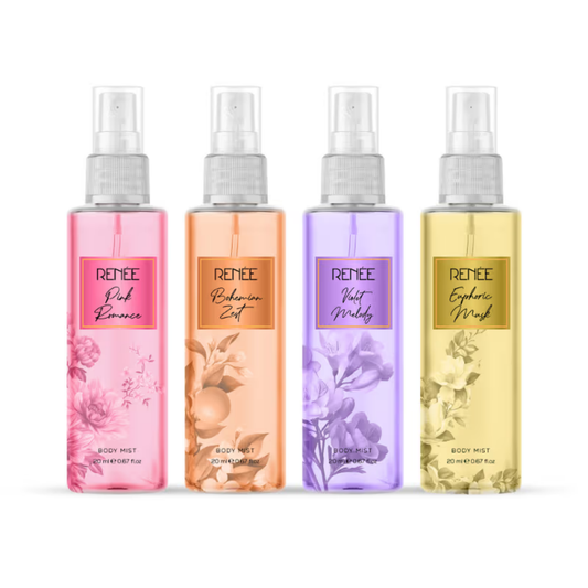 Renee Cosmetics Body Mist - Pack Of 4 For Her
