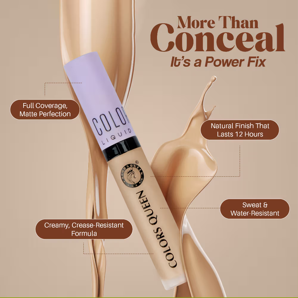 Colors Queen Conceal & Reveal Liquid Concealer