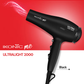 Ikonic Me Ultralight 2000 Hair Dryer - Black