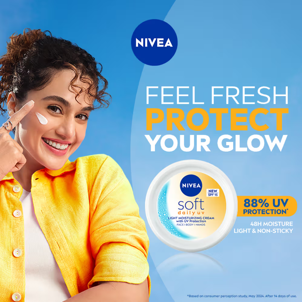 NIVEA Soft Daily UV Light Moisturising Cream