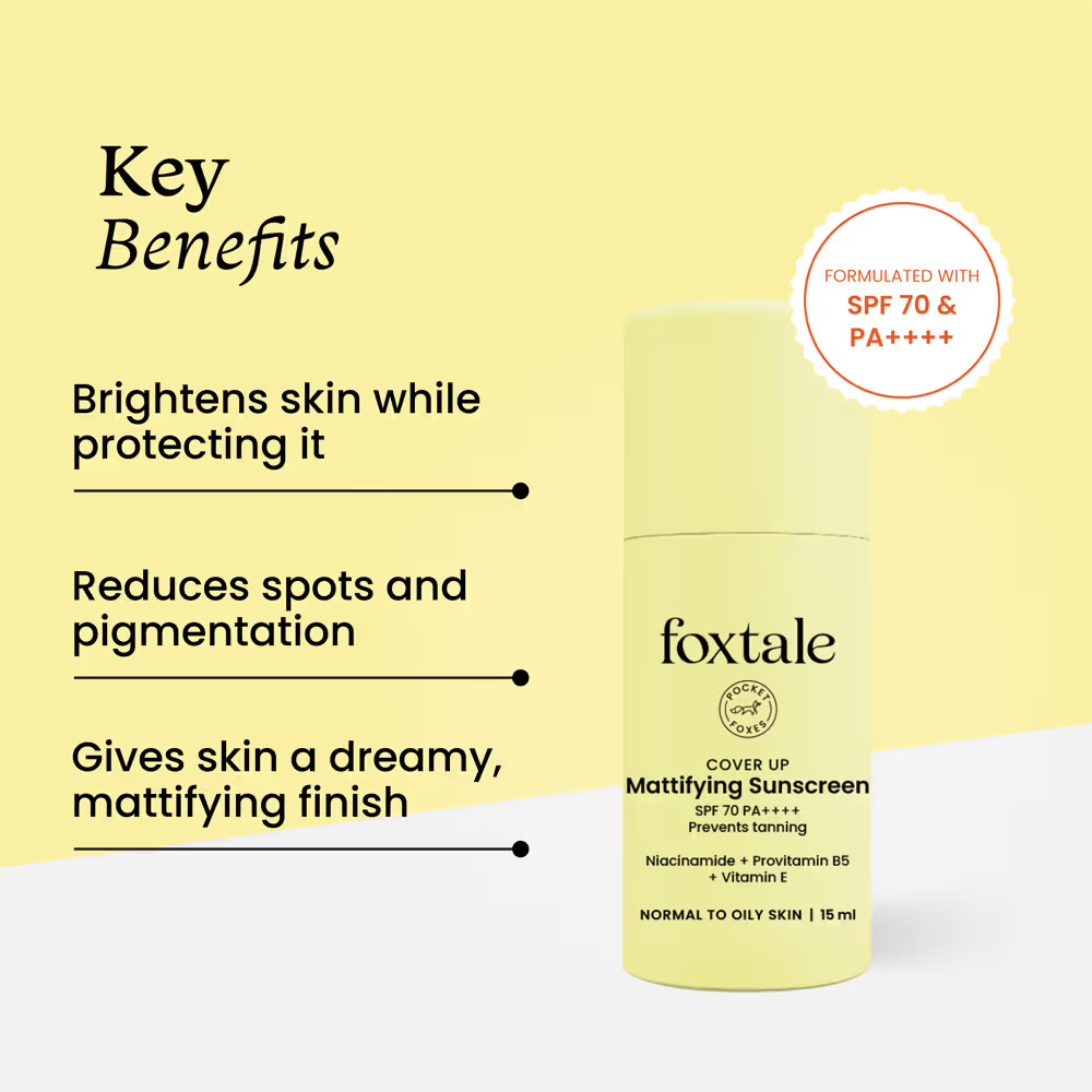 Foxtale SPF 70 Gel-Cream Sunscreen