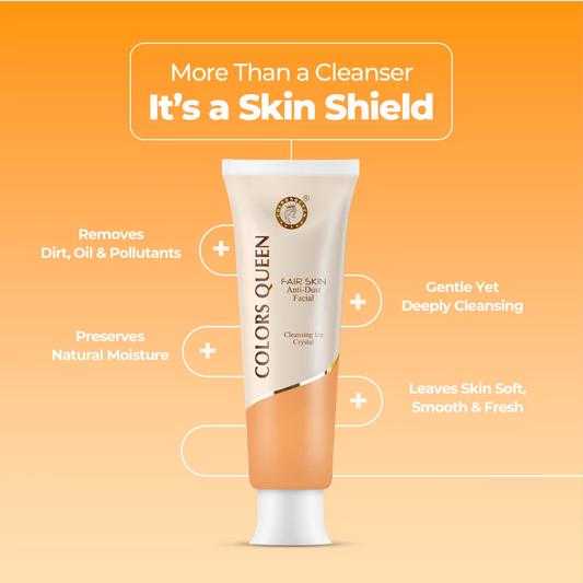 Colors Queen Anti-Dust Facial Cleanser With Ice Crystal Face Wash