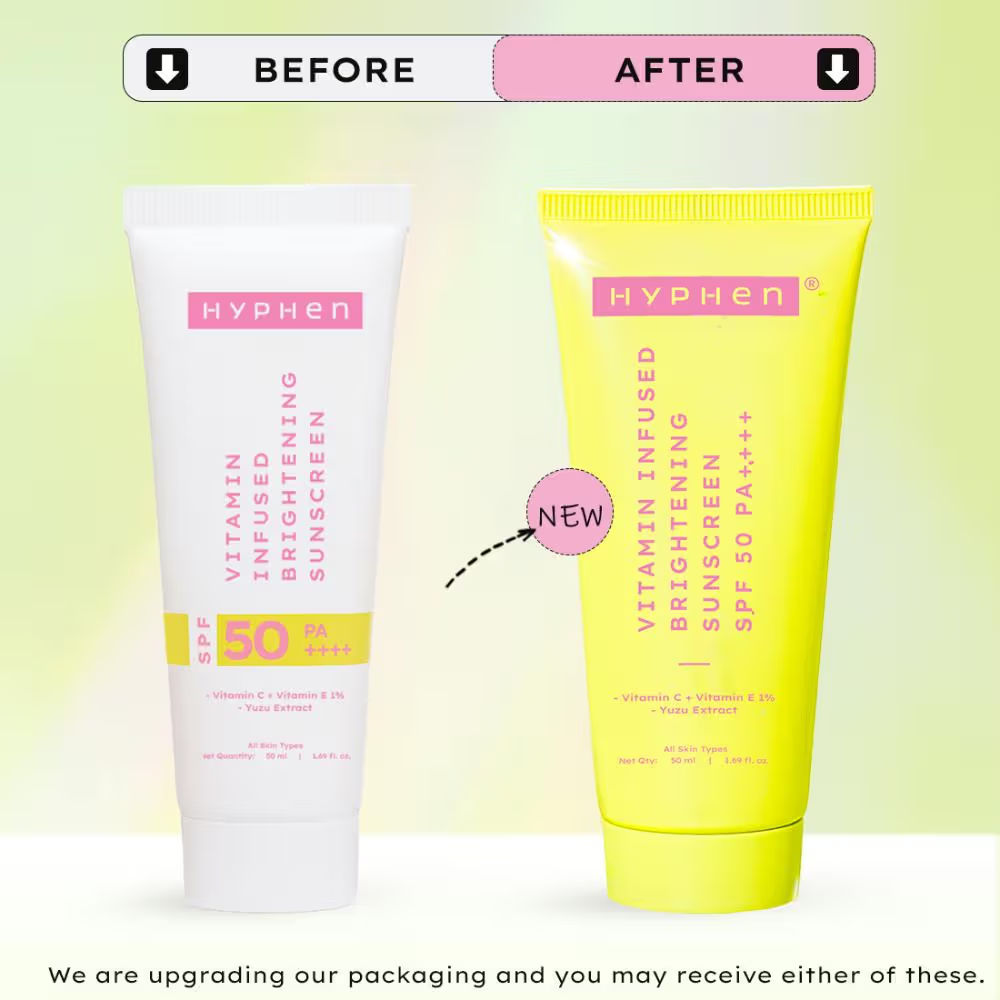 Hyphen Vitamin Infused Brightening Sunscreen SPF 50 PA++++