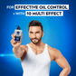 NIVEA MEN All-IN-1 Oil Control Face Wash with 10x Multi Effect With Clooing MENthol