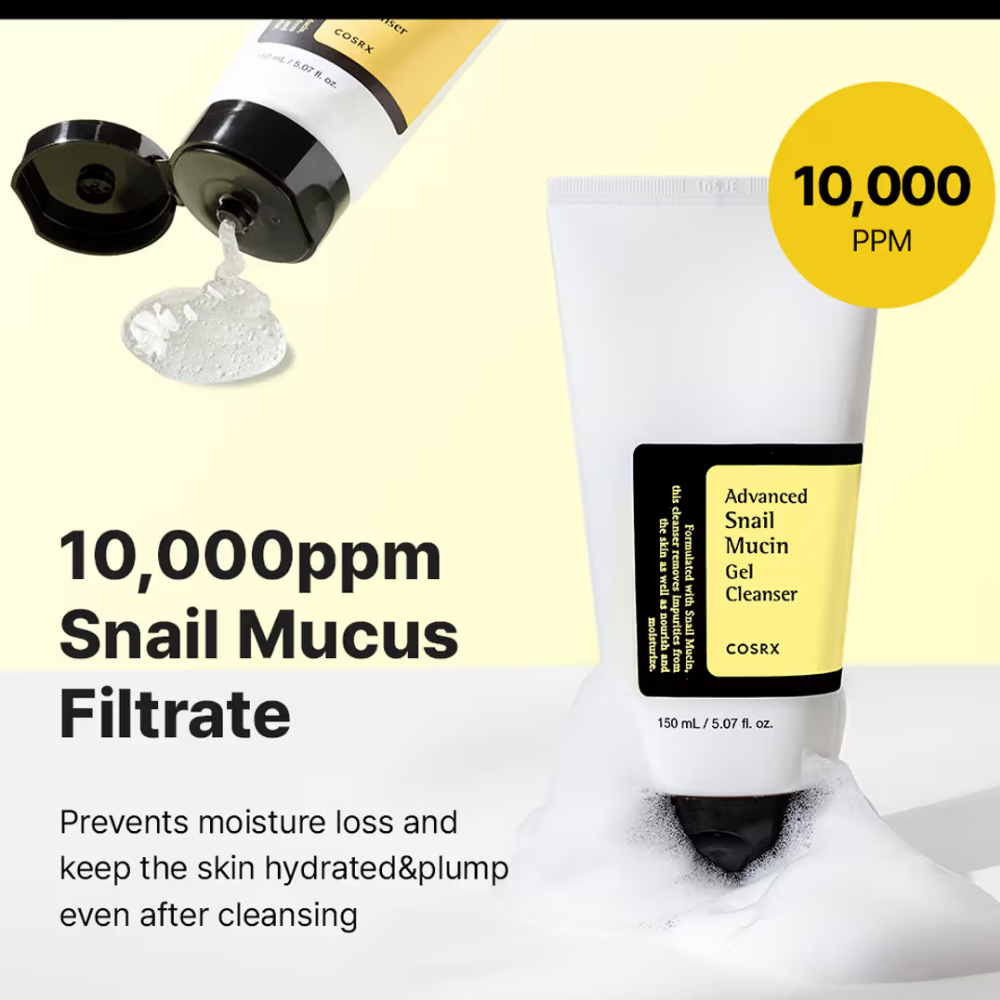COSRX Advanced Snail Mucin Gel Cleanser