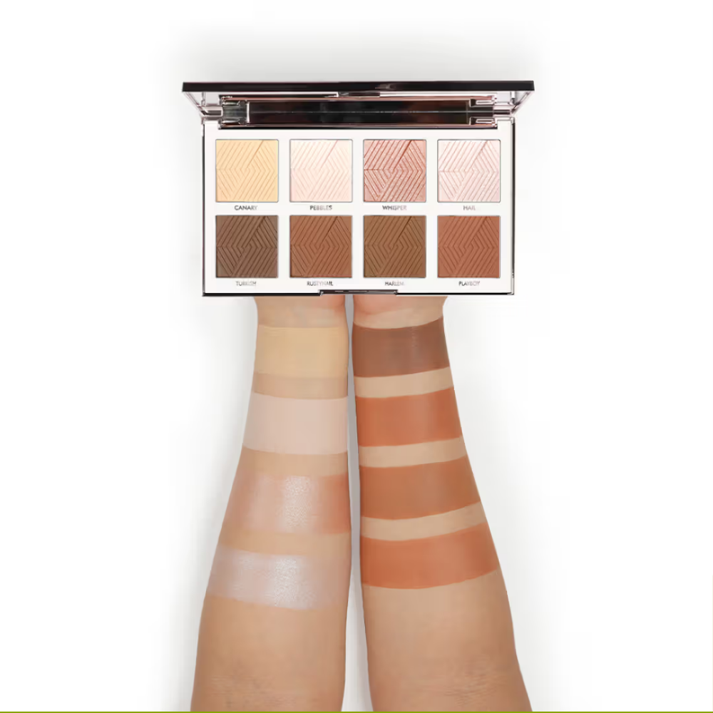 Daily Life Forever52 Essential Highlighter & Contour Powder Palette - BKS002
