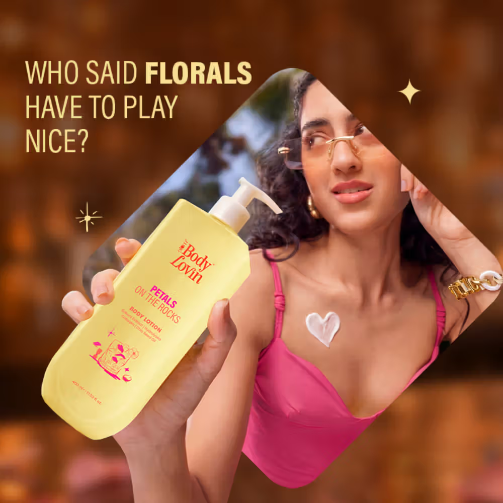 Plum BodyLovin’ Petals On The Rocks Body Lotion, Lightweight Hydration, Citrus Floral Fragrance