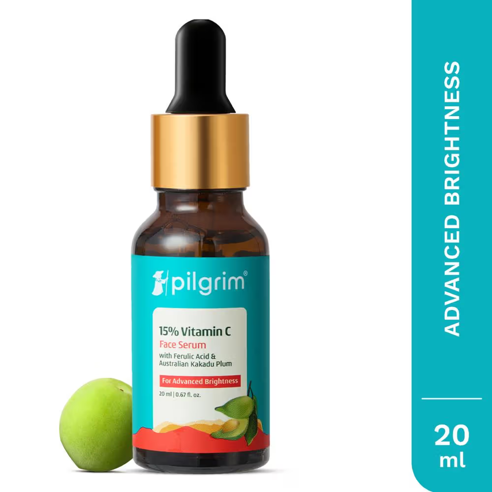 Pilgrim 15% Vitamin C Face Serum For Advanced Brightness