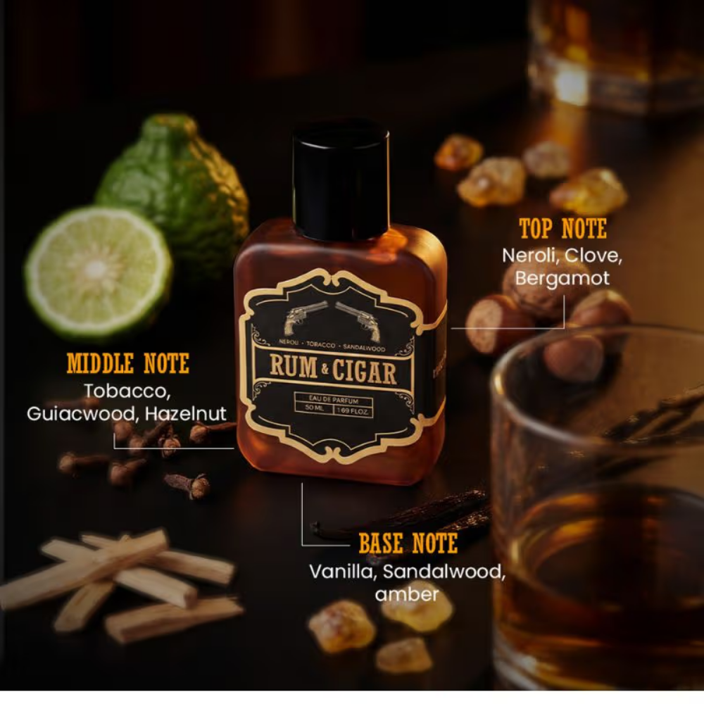 Rivona Naturals Rum & Cigar Eau De Parfum