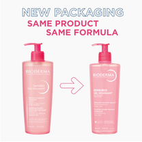 Bioderma Sensibio Gel Moussant SLS Free Cleanser With Vitamin E-24h Hydration-Micellar Gel