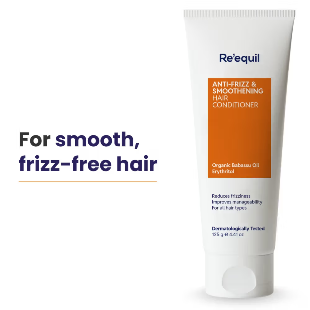 Re'equil Anti-Frizz & Smoothening Hair Conditioner With Babassu Oil