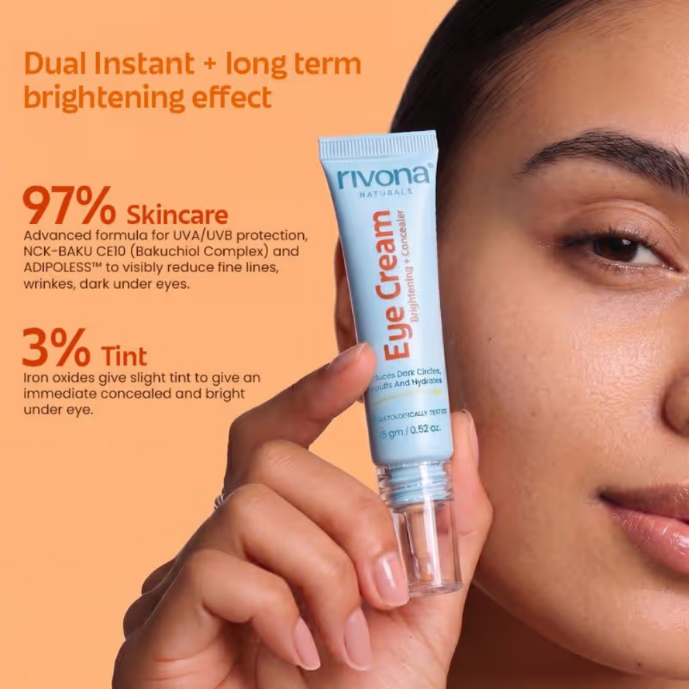 Rivona Naturals 2-In-1 Tinted Eye Cream