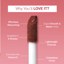 FLiCKA R U Ready Liquid Matte Lipstick Light Weight Easy Apply Smooth Finish